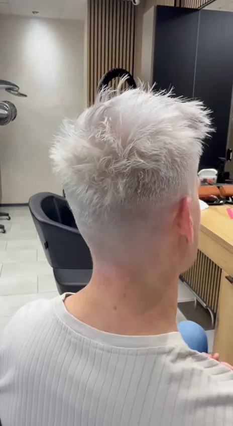 Styling vršku po střihu